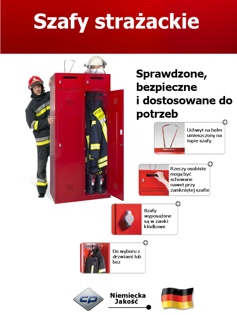 szafy strażackie