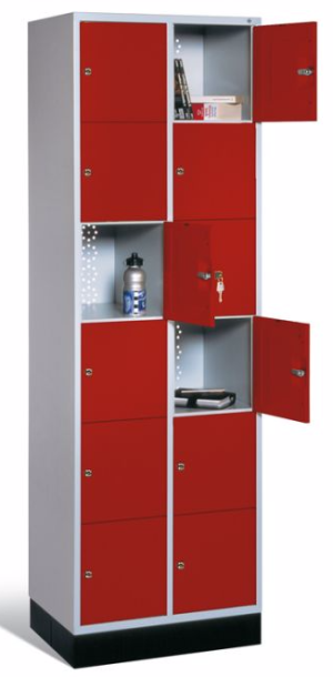 Szafa skrytkowa z 12 schowkami 8670-201
