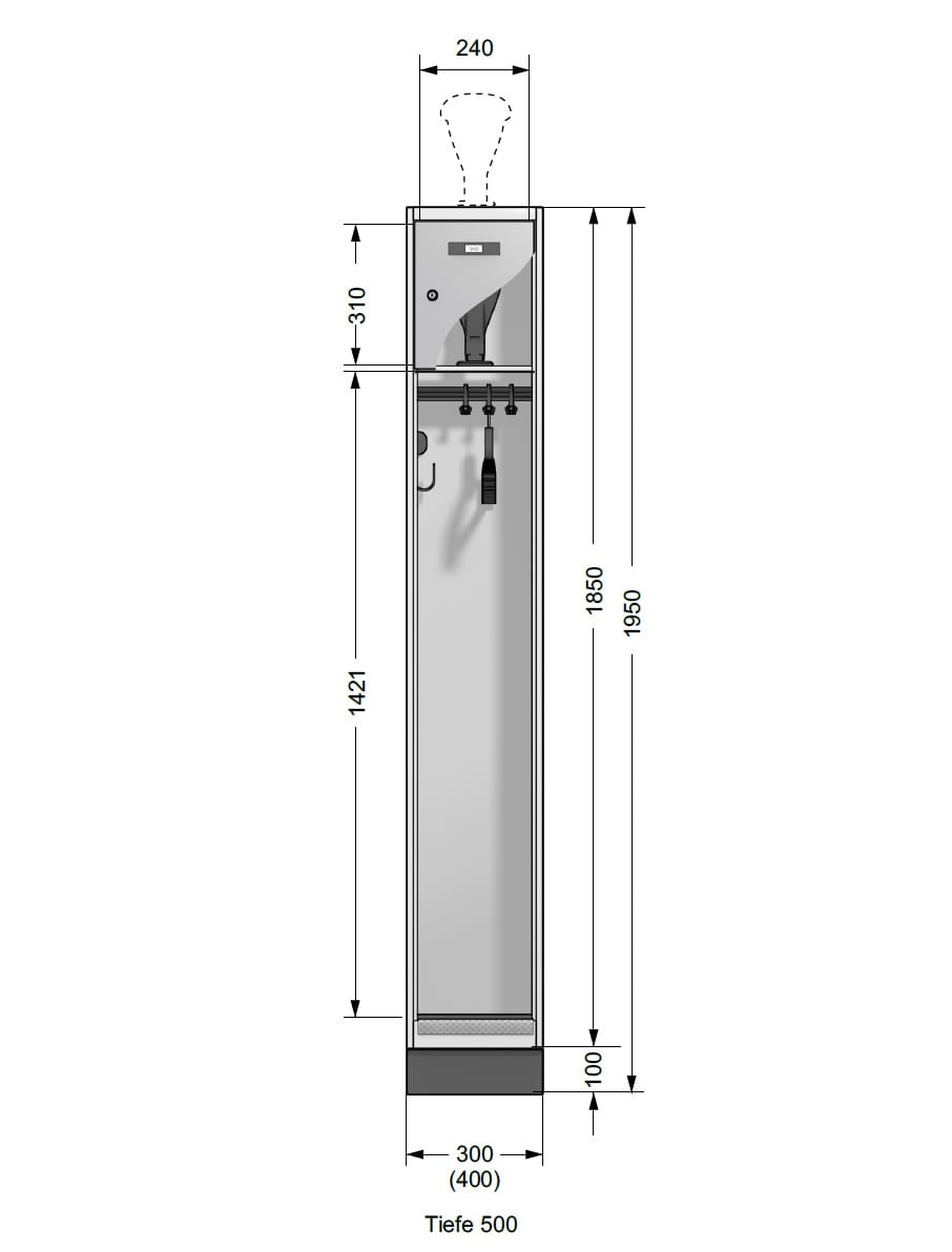 Szafka Expert - 3 segmenty
