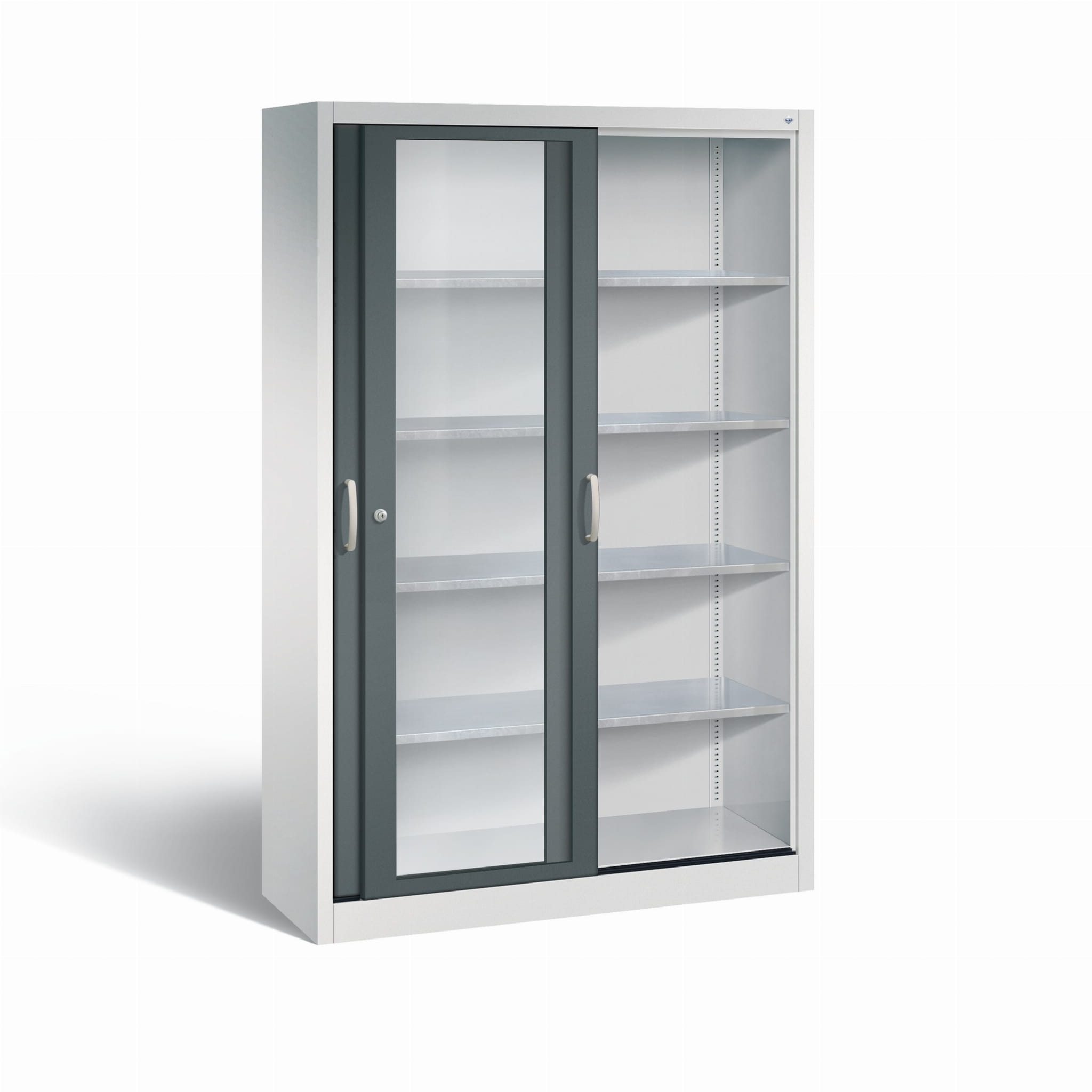 Szafa metalowa z przeźroczystymi drzwiami 2049-055