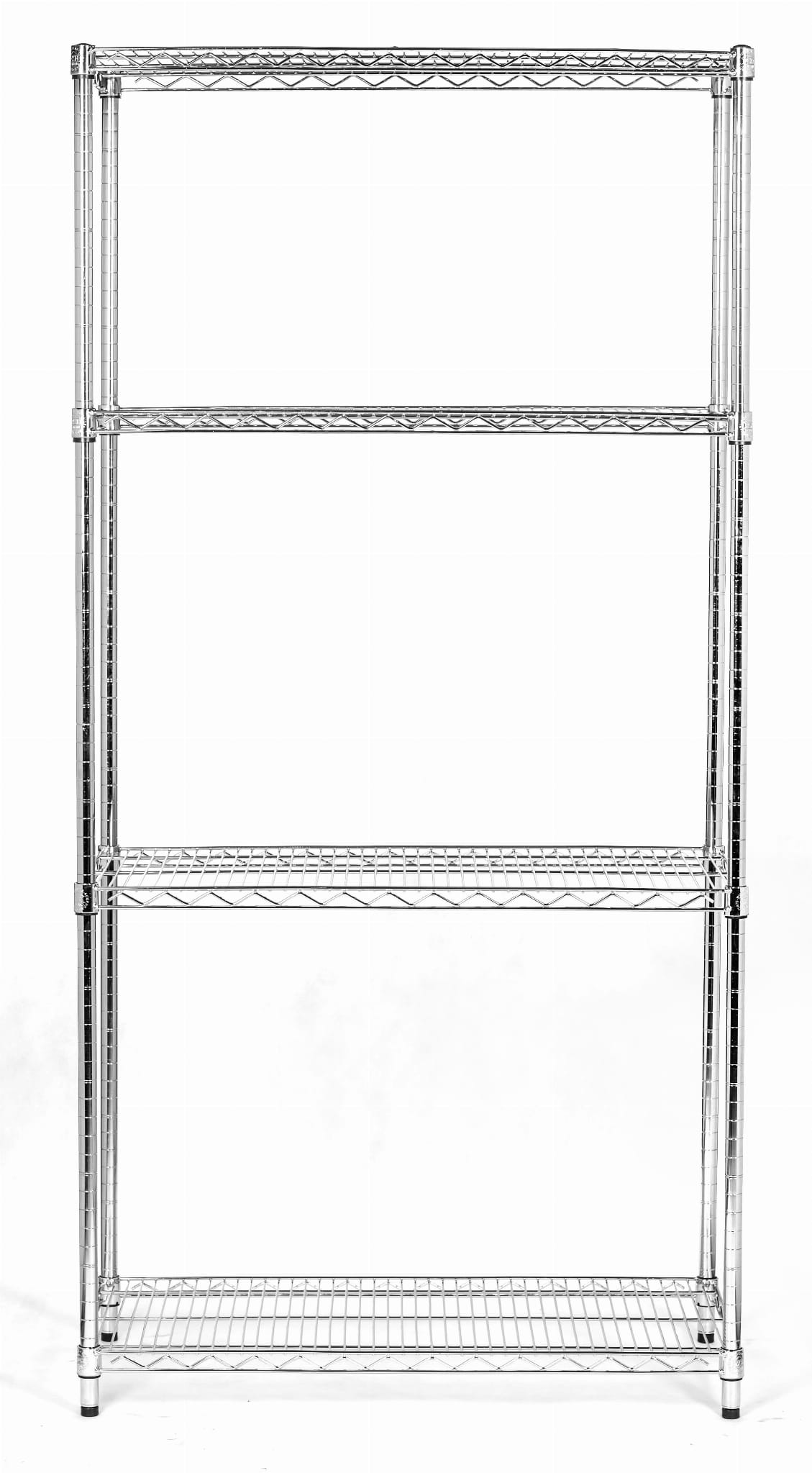 Regał Chrom 1820x610x360 mm/ 4 półki
