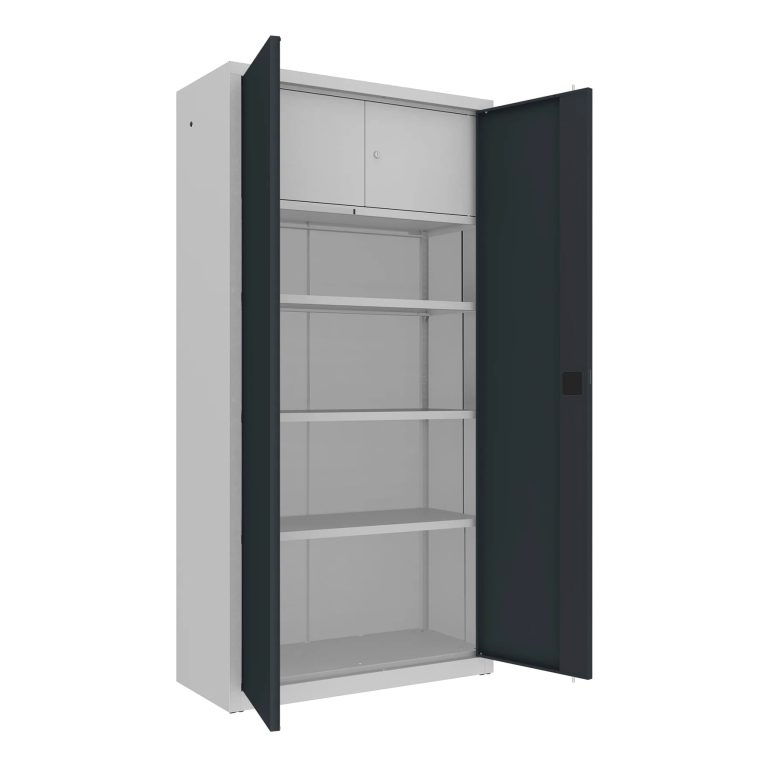 Szafa aktowa, metalowa ze skarbczykiem Malow