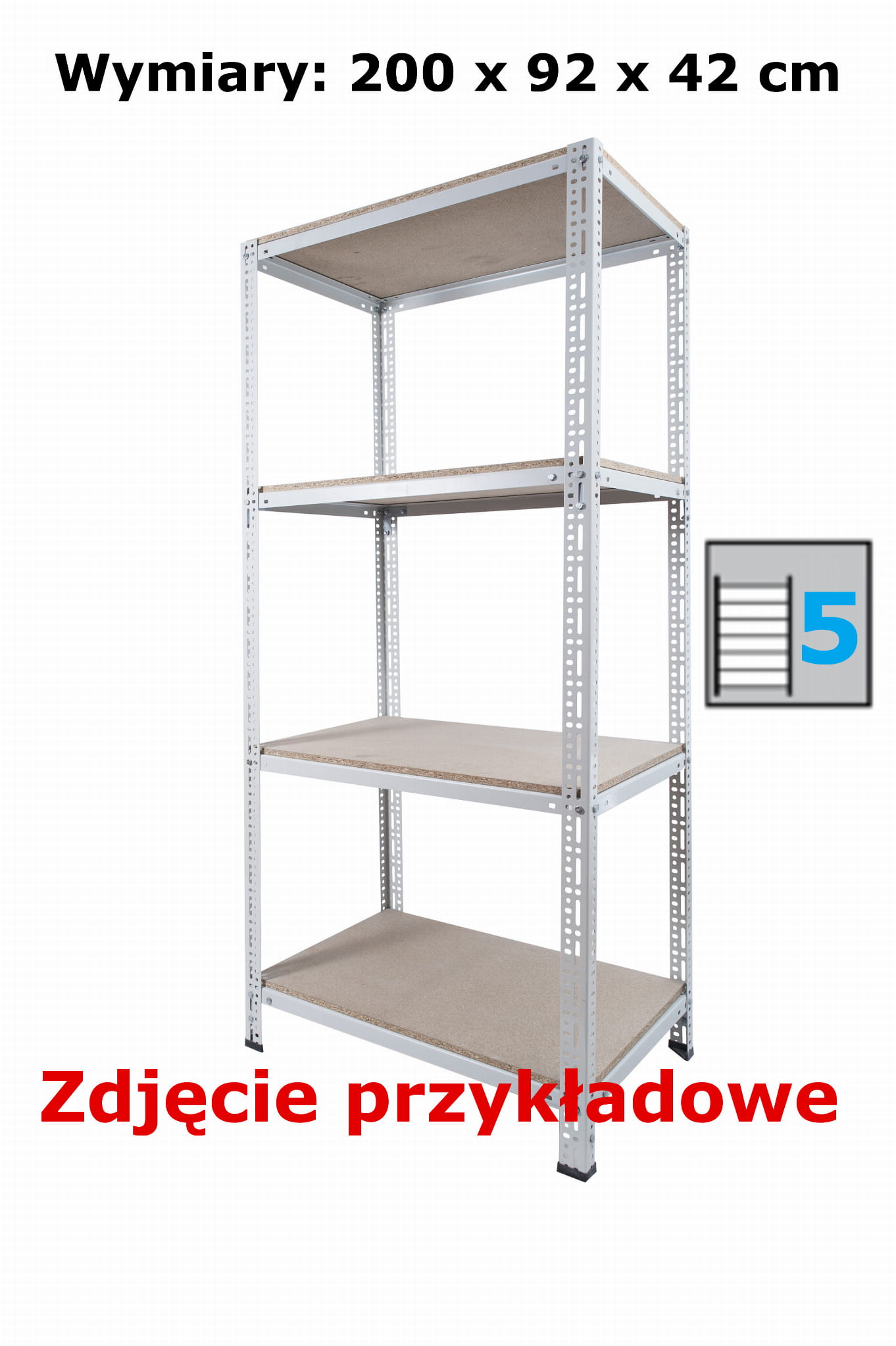 Regał skręcany RPC 04